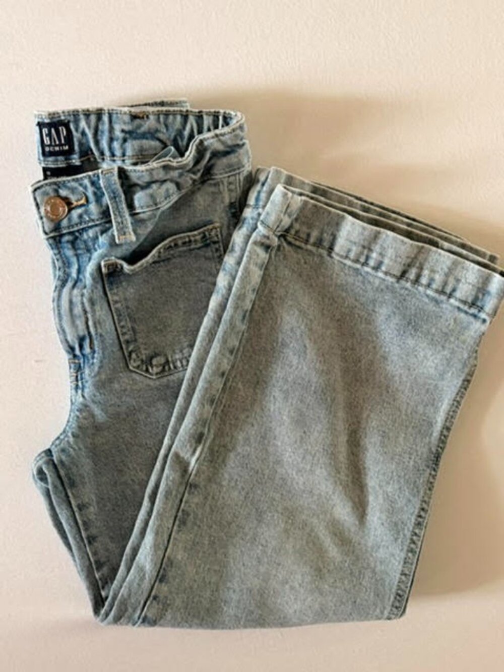 Gap Kids 10 Wide Leg Jeans Adjustable Waistband
